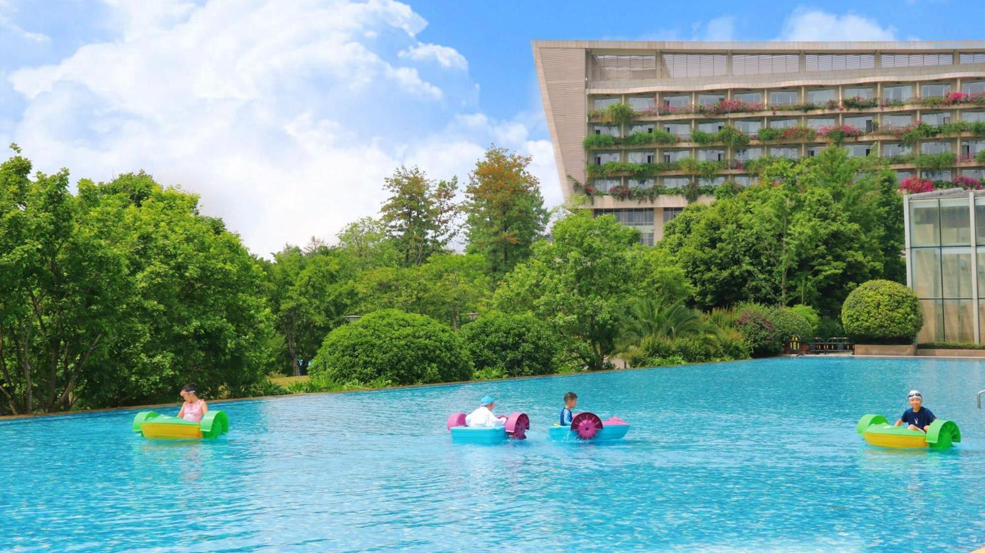 Intercontinental Heilong Lake, An Ihg Hotel Meishan  Exterior foto