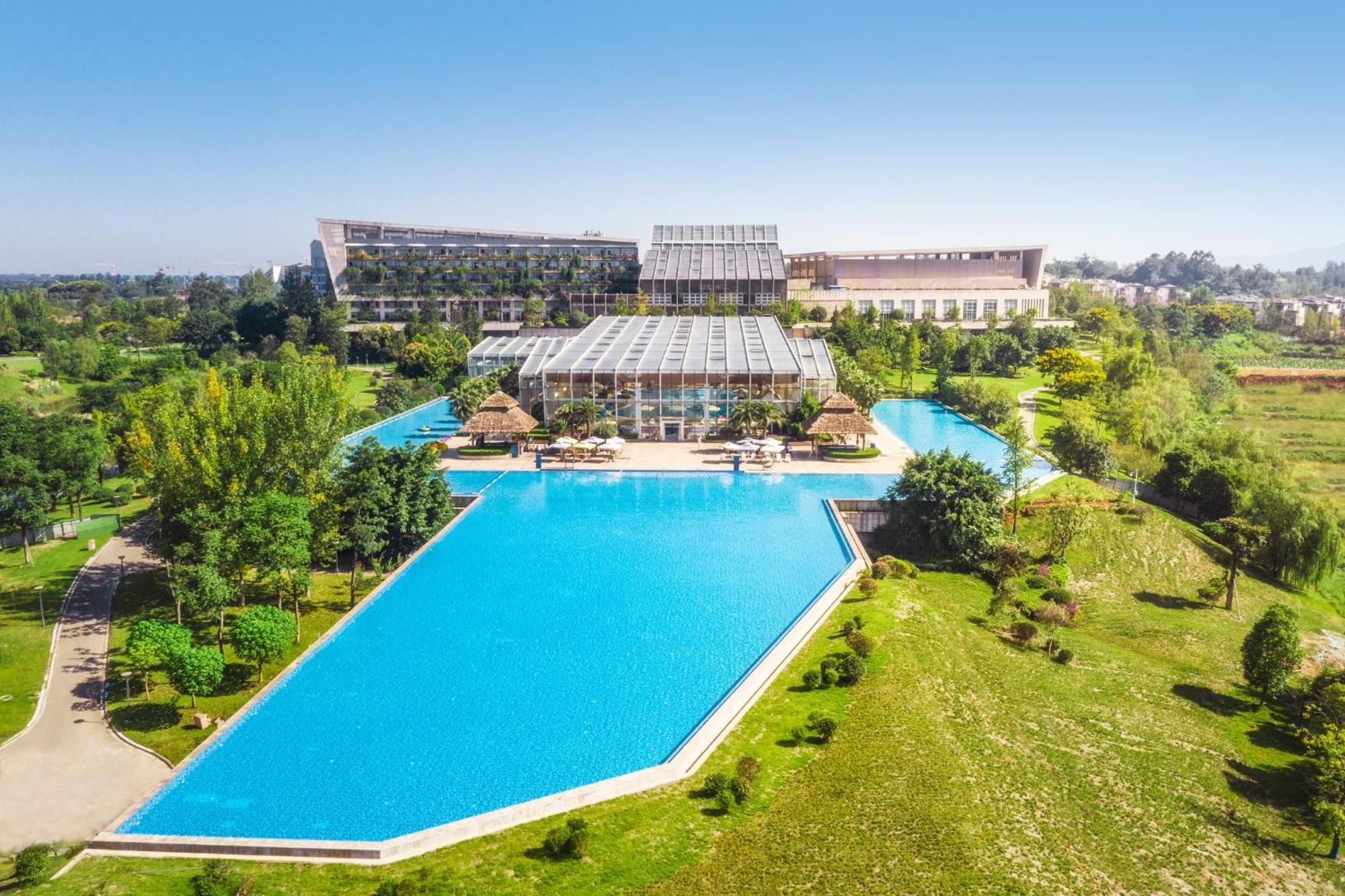 Intercontinental Heilong Lake, An Ihg Hotel Meishan  Exterior foto